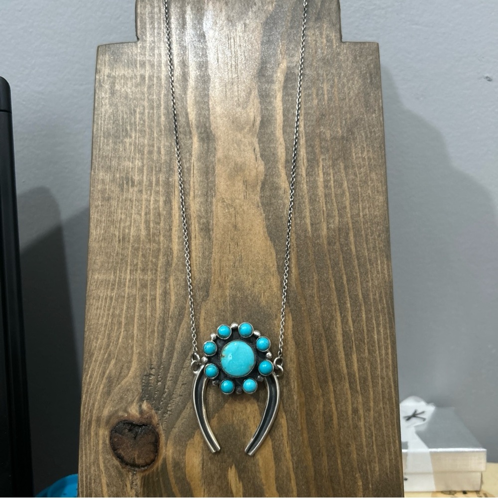 Turquoise Silver Necklace